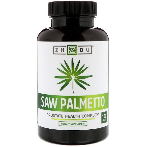 Zhou Nutrition Saw Palmetto Prostate Health Complex 100 viên 6 zhou nutrition saw palmetto prostate health complex 100 capsules 81007