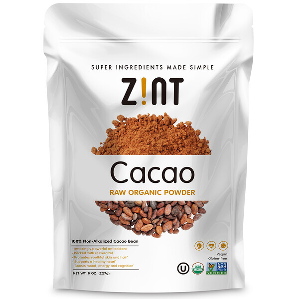 Mua Zint Raw Organic Cacao Powder 8 oz 227 g giảm giá rẻ Hà nội TPHCM