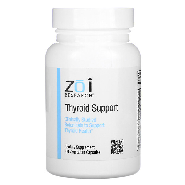 ZOI Research Thyroid Support 60 Vegetarian Capsules 3 ZOI Research Thyroid Support 60 Vegetarian Capsules 898220017447
